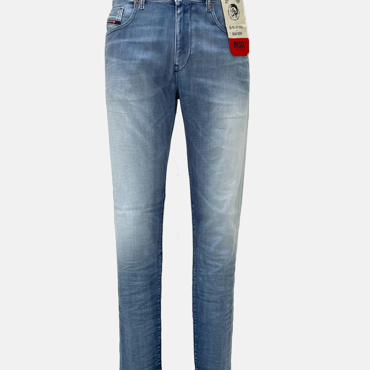 Diesel D-Strukt Light Washed Slim Jean George Harrison