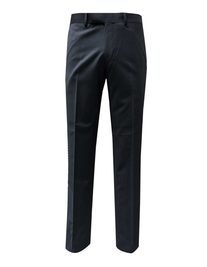 Picture of Studio Italia charcoal Wool Trouser