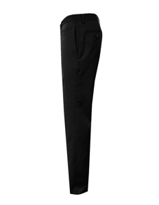 Picture of Studio Italia Black Wool Trouser