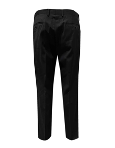 Picture of Studio Italia Black Wool Trouser