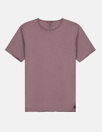 Picture of Dstrezzed Plum Slub Crew Neck Tee