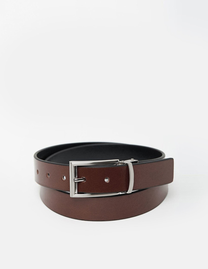 Picture of Loop Reversible Brown/Black 30mm Leather Belt