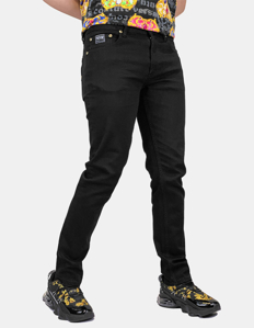 Picture of Versace Black Narrow Fit Jeans