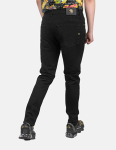 Picture of Versace Black Narrow Fit Jeans