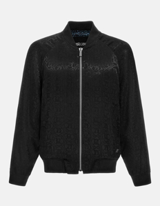 Picture of Just Cavalli Jacquard Logo Snake Jacket