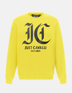 Picture of Just Cavalli Gothic Logo Regular Sweatshirt