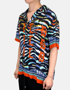 Picture of Just Cavalli Graphic Tiger Short Sleeve Shirt