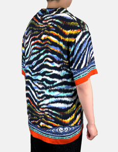 Picture of Just Cavalli Graphic Tiger Short Sleeve Shirt