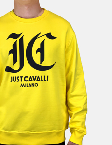 Picture of Just Cavalli Gothic Logo Regular Sweatshirt