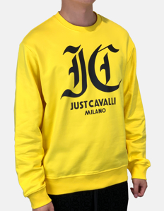 Picture of Just Cavalli Gothic Logo Regular Sweatshirt