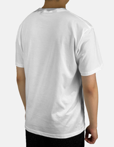 Picture of Just Cavalli White Tiger Mix Foil Regular Tee