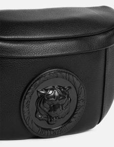 Picture of Just Cavalli Tiger Emblem Faux Leather Bumbag