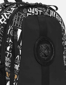 Picture of Just Cavalli Tiger Emblem Graffiti Backpack