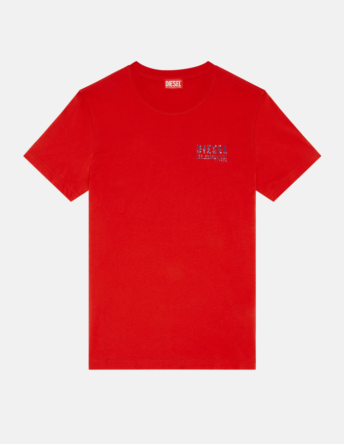 Picture of Diesel Velvet Logo Slim Tee