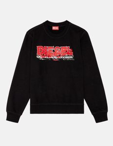 Picture of Diesel Emboss Logo Black Sweatshirt