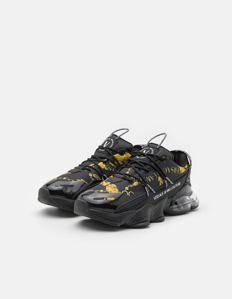 Picture of Versace Black Nomo Baroque Sneakers