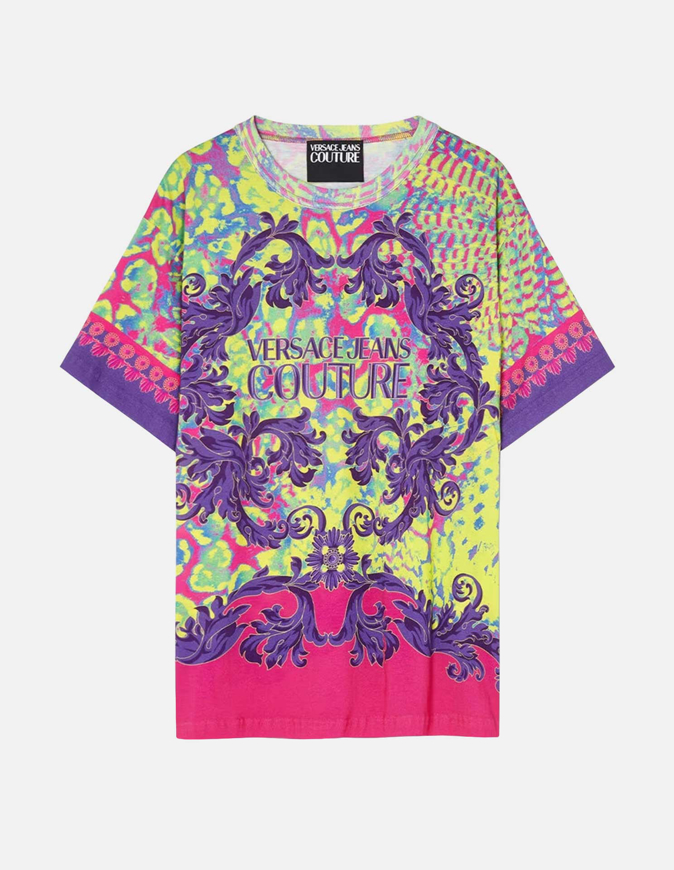 Picture of Versace Animalier Baroque Regular Tee