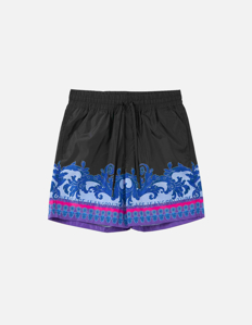 Picture of Versace Panel Baroque Swim Short