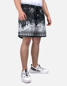 Picture of Versace Animalier Grey Swim Shorts