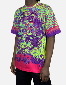 Picture of Versace Animalier Baroque Regular Tee