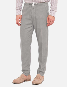 Picture of Gaudi Cotton Linen Drawstring Pants