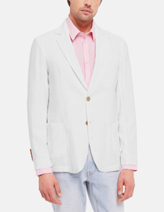 Picture of Gaudi White Viscose Blazer