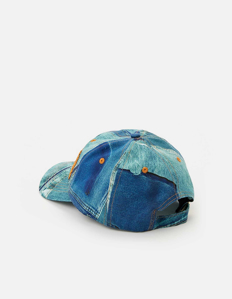 Picture of Versace Patch Denim Cap