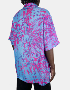 Picture of Versace Animalier Short Sleeve Shirt