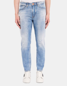 Picture of Gaudi Light Wash Tapered Jeans