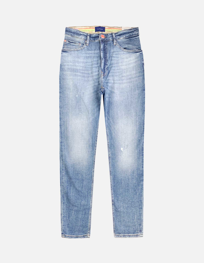 Picture of Gaudi Light Wash Tapered Jeans