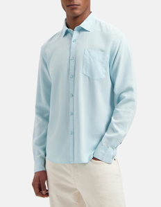 Picture of Dstrezzed Powder Blue Soft Tencel Regular Shirt