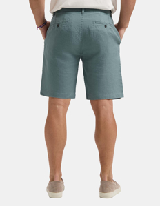 Picture of Dstrezzed Teal Linen Drawstring Shorts