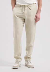 Picture of Dstrezzed Sand Linen Drawstring Pants