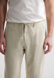 Picture of Dstrezzed Sand Linen Drawstring Pants