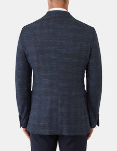 Picture of Joe Black Navy Shadowcheck Blazer