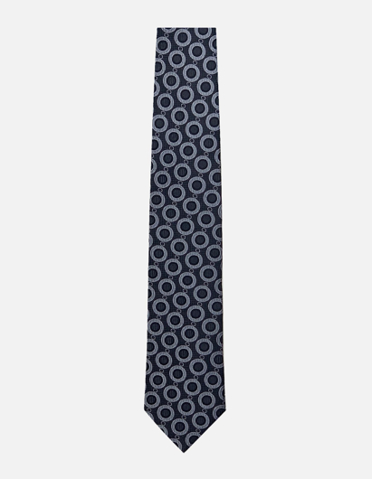 Picture of Dom Bagnato Black Italian Silk Tie