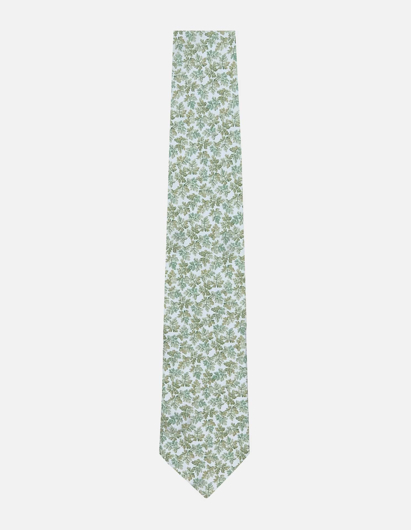 Picture of Joe Black Green Liberty Print Silk Tie