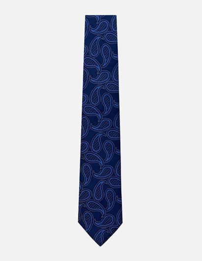 Picture of Gibson Navy Italian Made Silk Tie