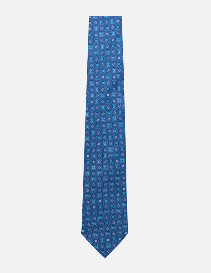 Picture of Dom Bagnato Teal Jacquard Silk Tie