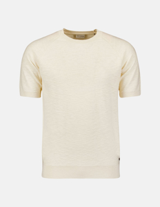 Picture of No Excess Cream Slub Knit Tee