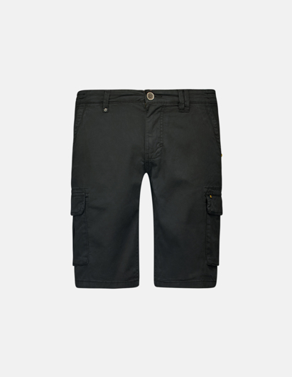 Picture of No Excess Black Stretch Cargo Shorts