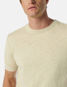 Picture of No Excess Cream Slub Knit Tee