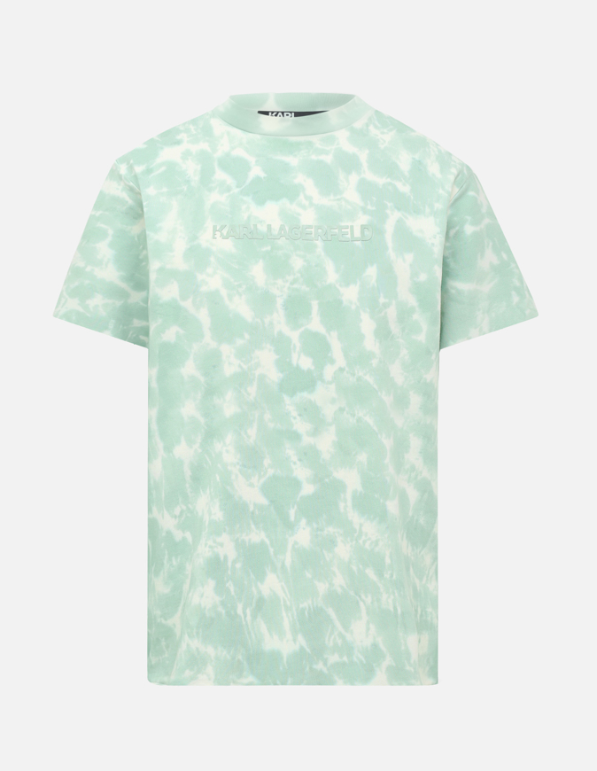 Picture of Karl Lagerfeld Mint Tie Dye Regular Tee