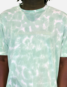 Picture of Karl Lagerfeld Mint Tie Dye Regular Tee