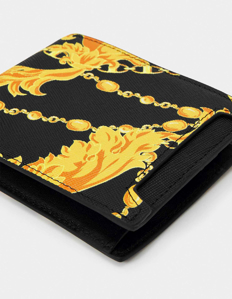 Picture of Versace Chain Baroque Coin Bifold Wallet