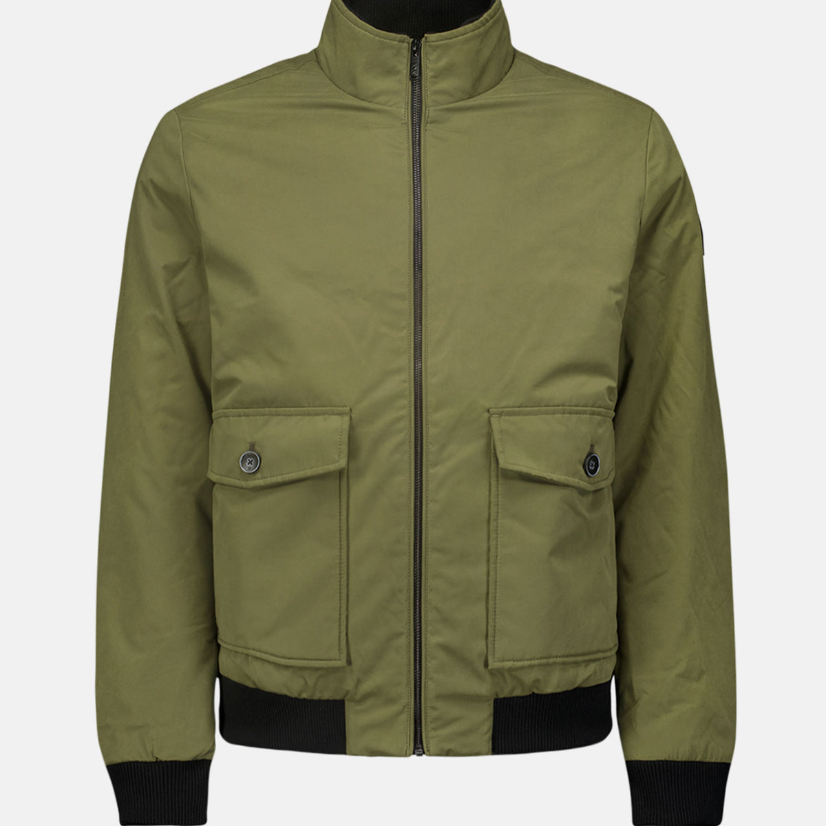 Soft Padded Green Jacket – George Harrison Menswear