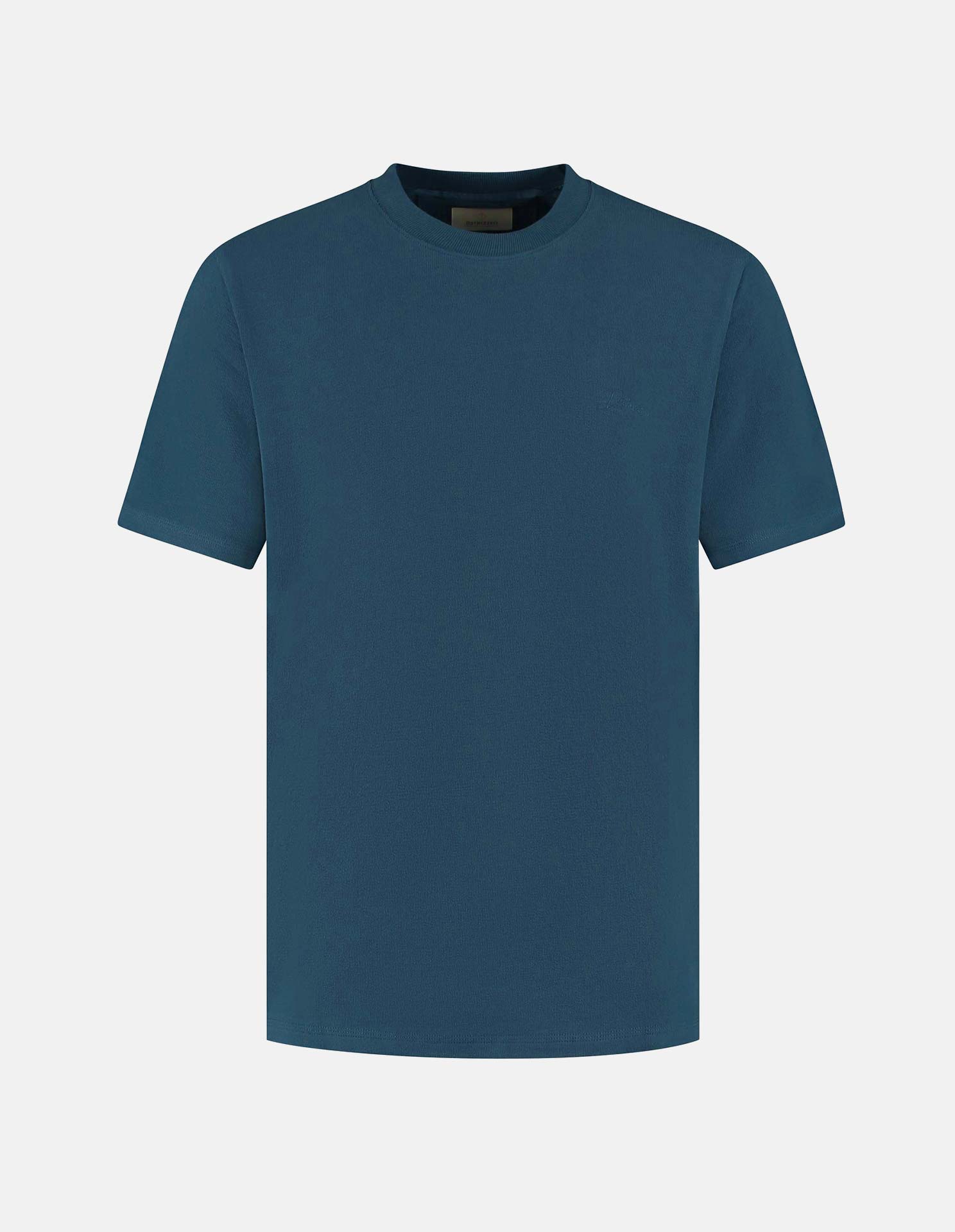 Teal Heavy Cotton Loose Tee
