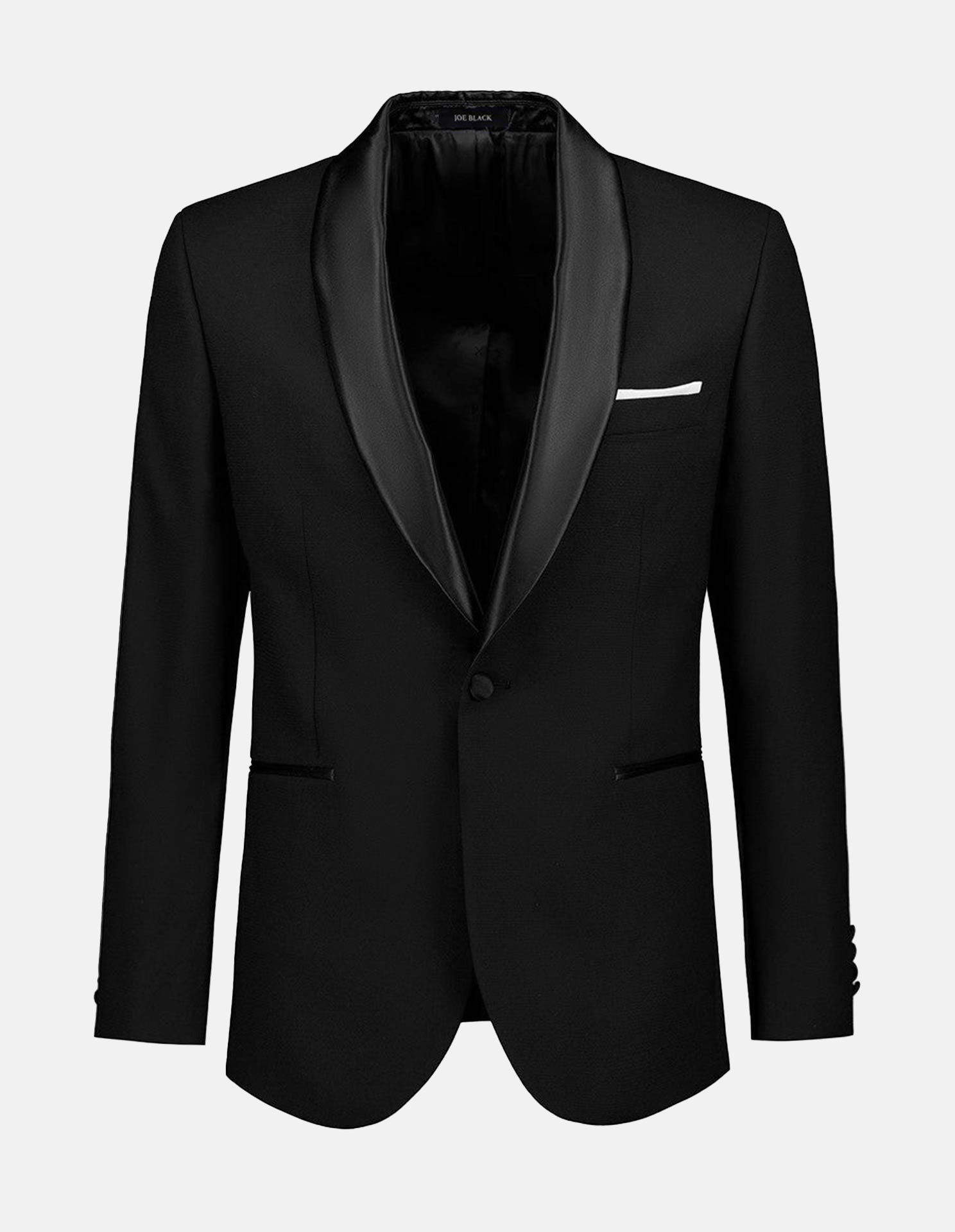 Shaw Lapel Tailored Suit Jacket