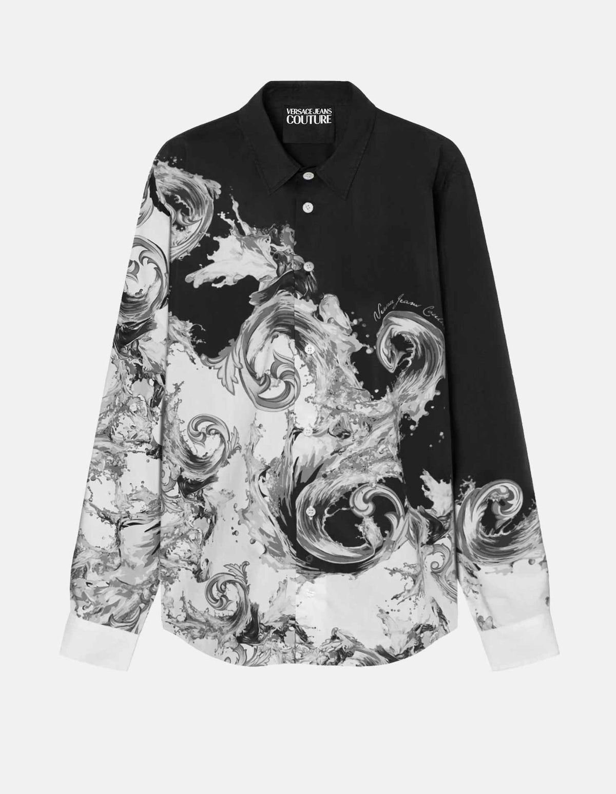 Mono Panel Barocco Regular Long Sleeve Shirt