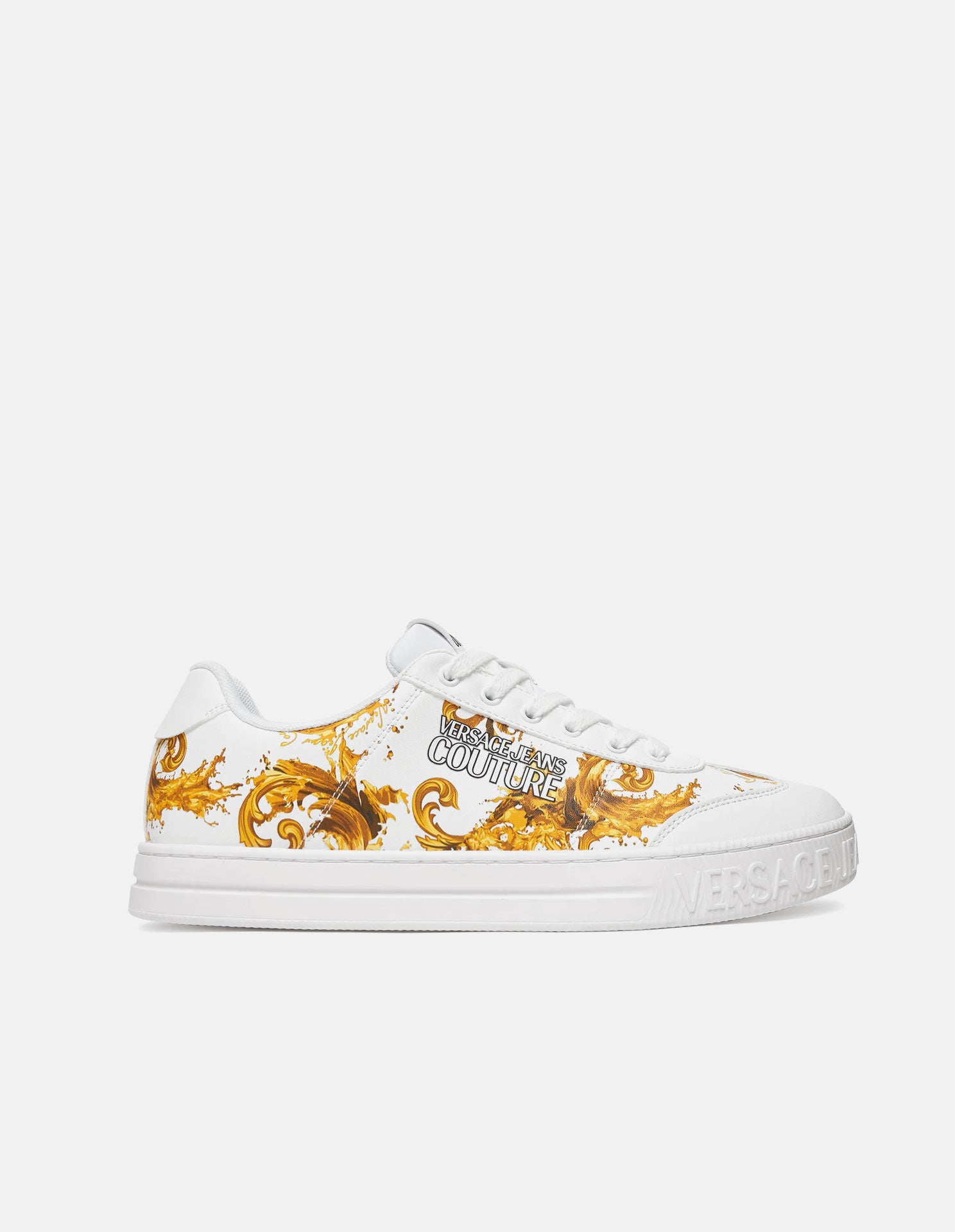White Gold Barocco Court 88 Sneakers